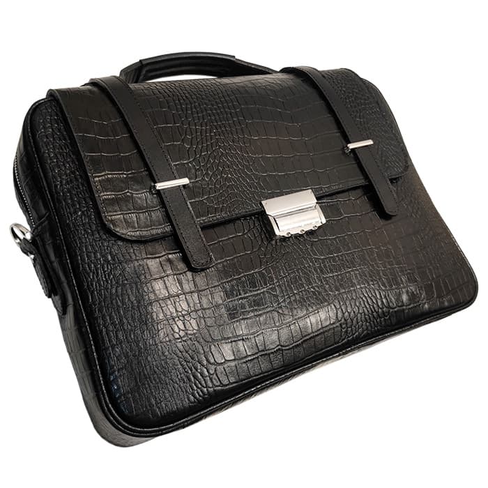 کیف اداری مردانه چرم طبیعی LB447 — تصویر ۵
