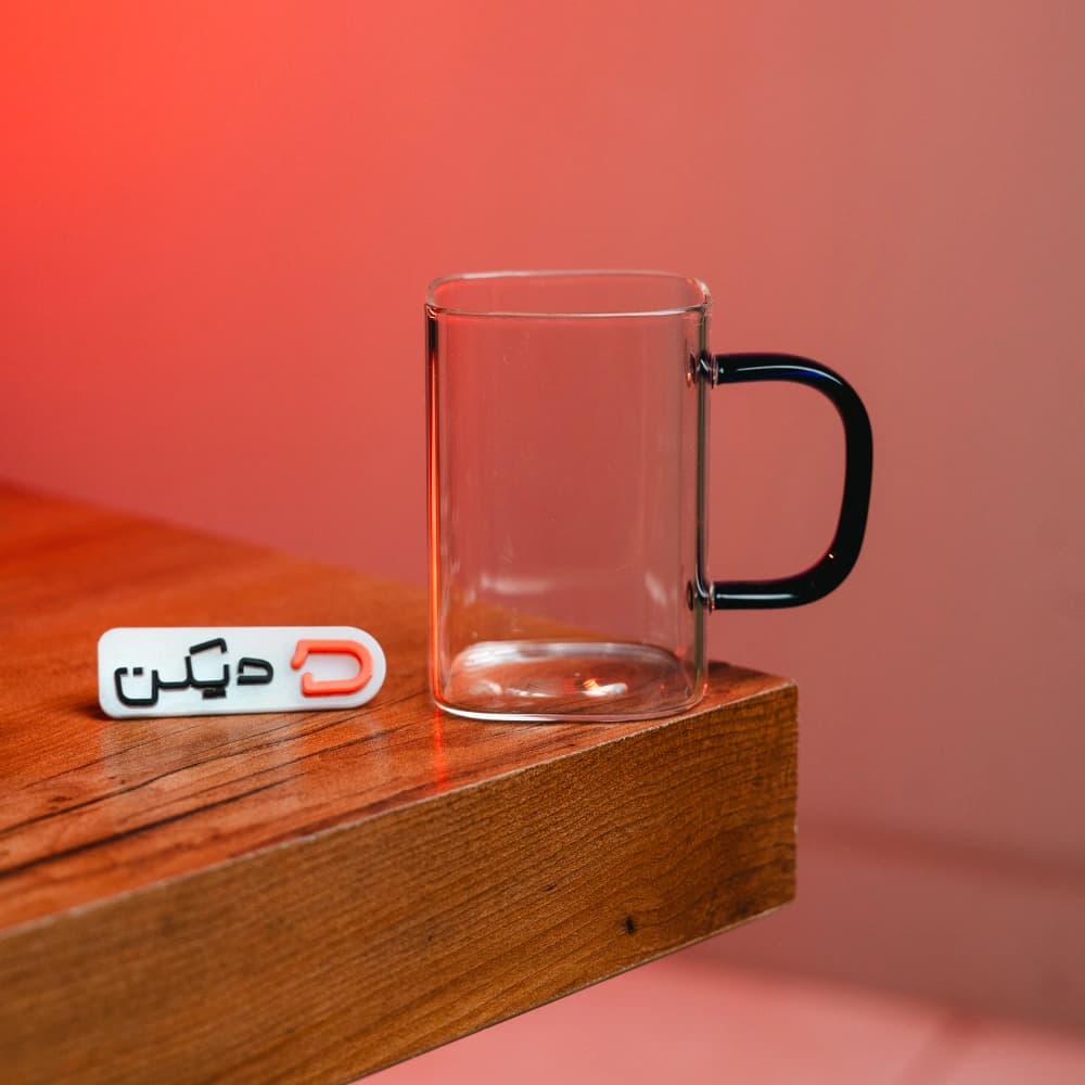 لیوان پیرکس دسته رنگی DELISOGA GPZB306-1 | بسته ۶ عددی — تصویر ۳