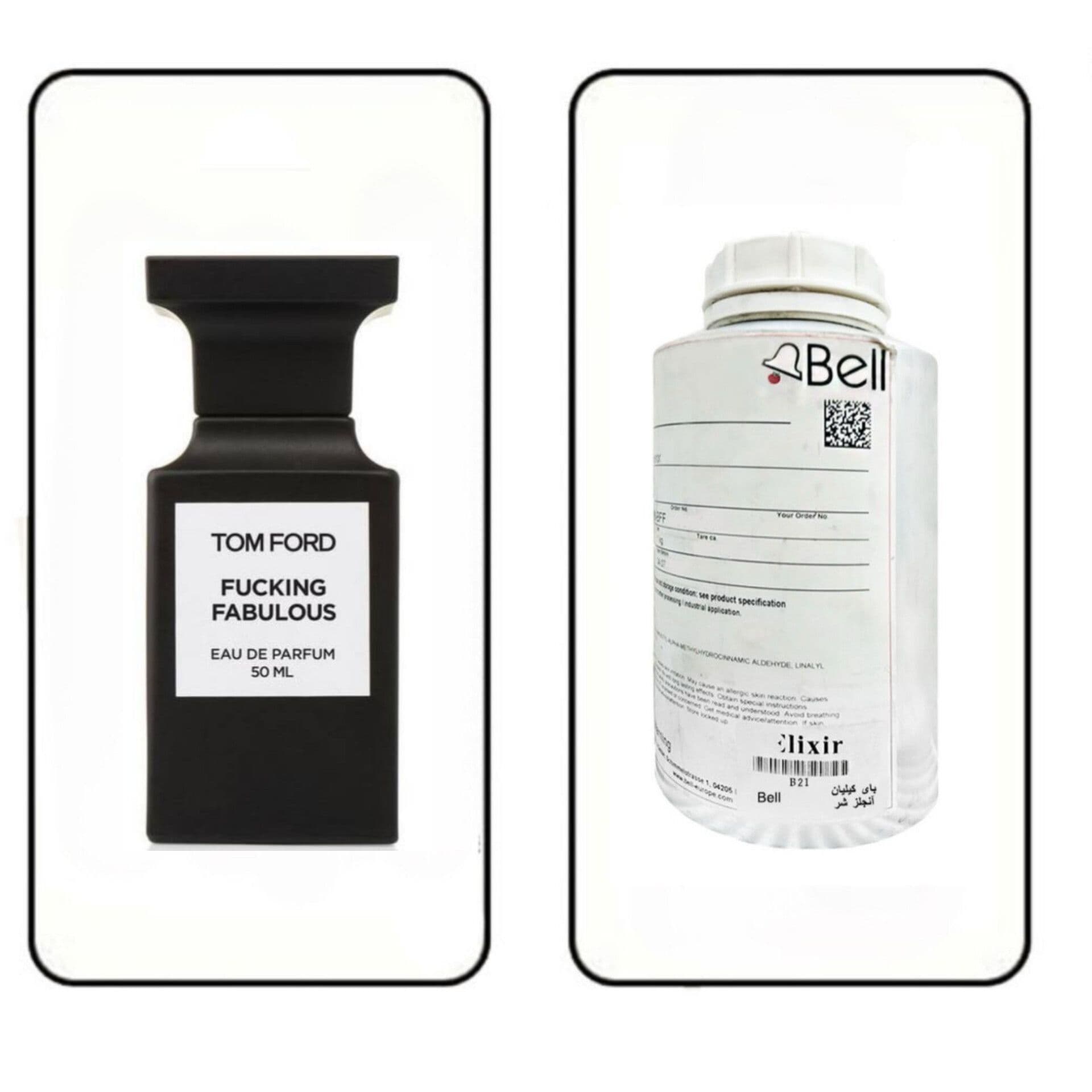 عطر گرمی تام فورد فاکینگ فبیولس برند بل (BELL)