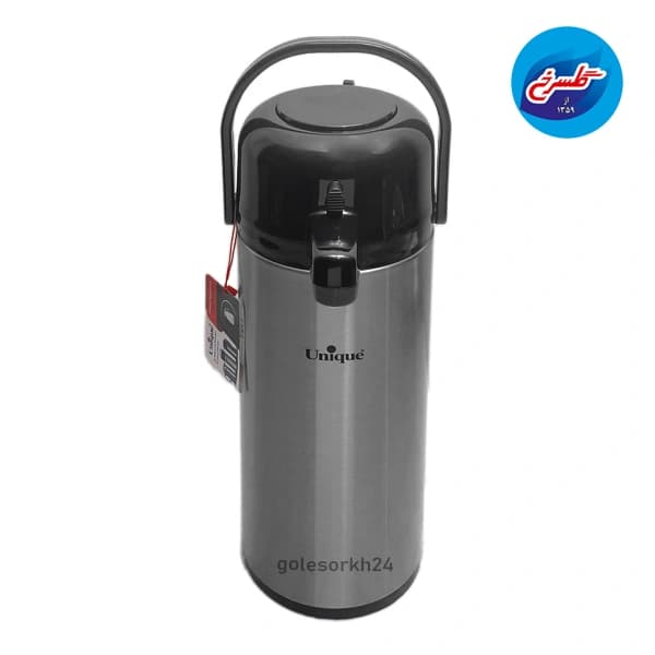 فلاسک پمپی 2/5 لیتر یونیک شیشه مدل UN-9101 — تصویر ۷
