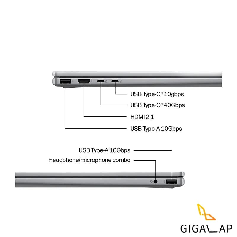 لپ تاپ HP OMNIBOOK X FLIP 16 مدل RAZEYN AI5 340 APU1 16GB 512GB SSD TOUCH SCREEN 16,1 FHD — تصویر ۳