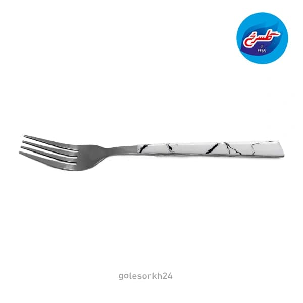 کارد و چنگال ام جی طرح سنگ مدل E (۶ عدد کارد و ۶ عدد چنگال) — تصویر ۲
