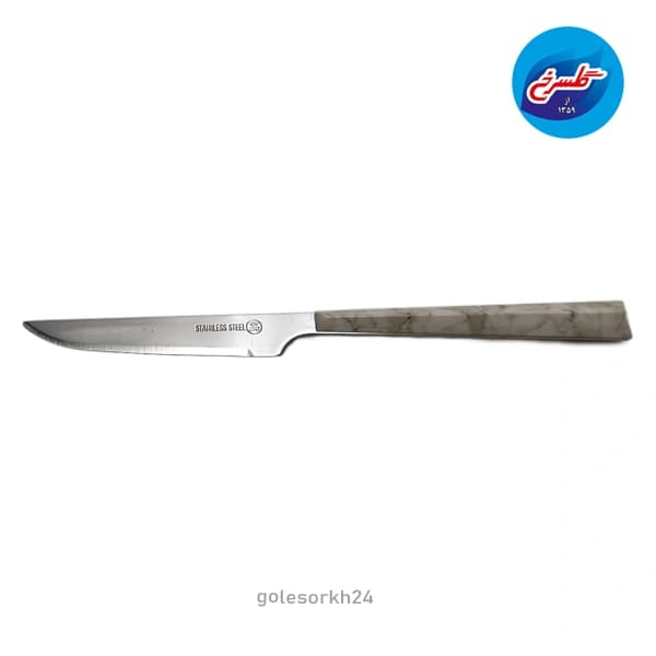 کارد و چنگال ام جی طرح سنگ مدل D (۶ عدد کارد و ۶ عدد چنگال) — تصویر ۳