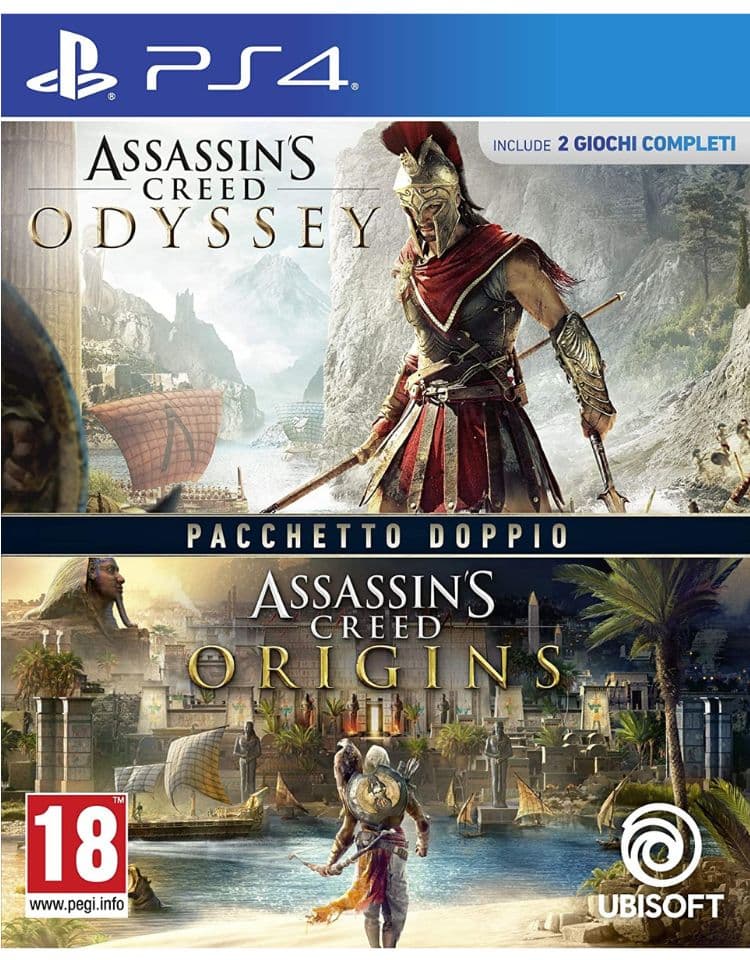 بازی Assassin’s Creed Origins + Odyssey برای ps4