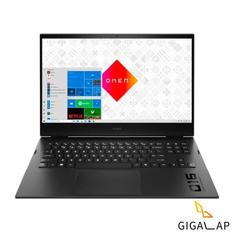 لپ تاپ گیمینگ HP OMEN 16 مدل I7 11800H 16GB 1TB SSD 8GB RTX 3070 16,1 FHD 144HZ