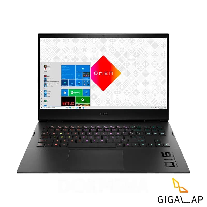لپ تاپ HP OMEN GAMING 16 مدل I7 12700H 16GB 1TB SSD 6GB RTX 3060 16,1 FHD 144HZ