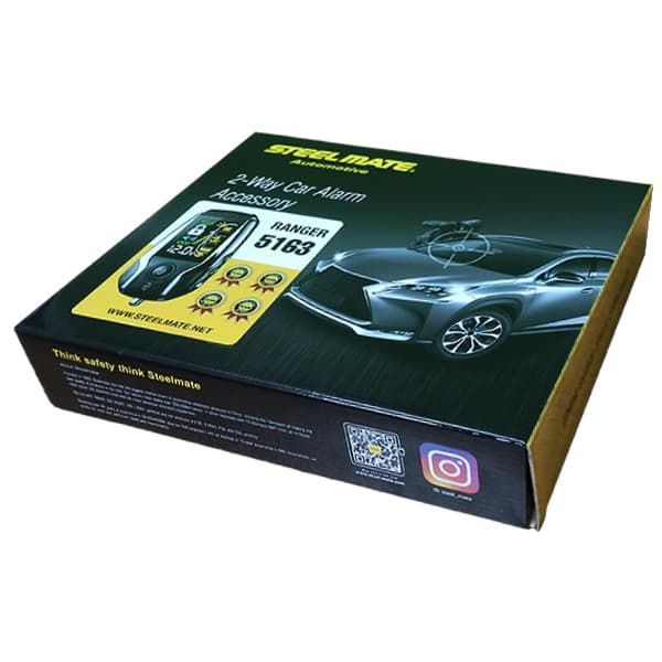 دزدگیر خودرو استیل میت مدل Ranger5163 double — تصویر ۲