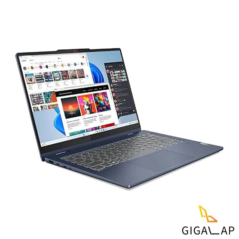 لپ تاپ استوک لنوو IdeaPad STIM 5 مدل R7 8745HS 16GB 512GB SSD 2GB AMD RADEON 16 INCH FHD