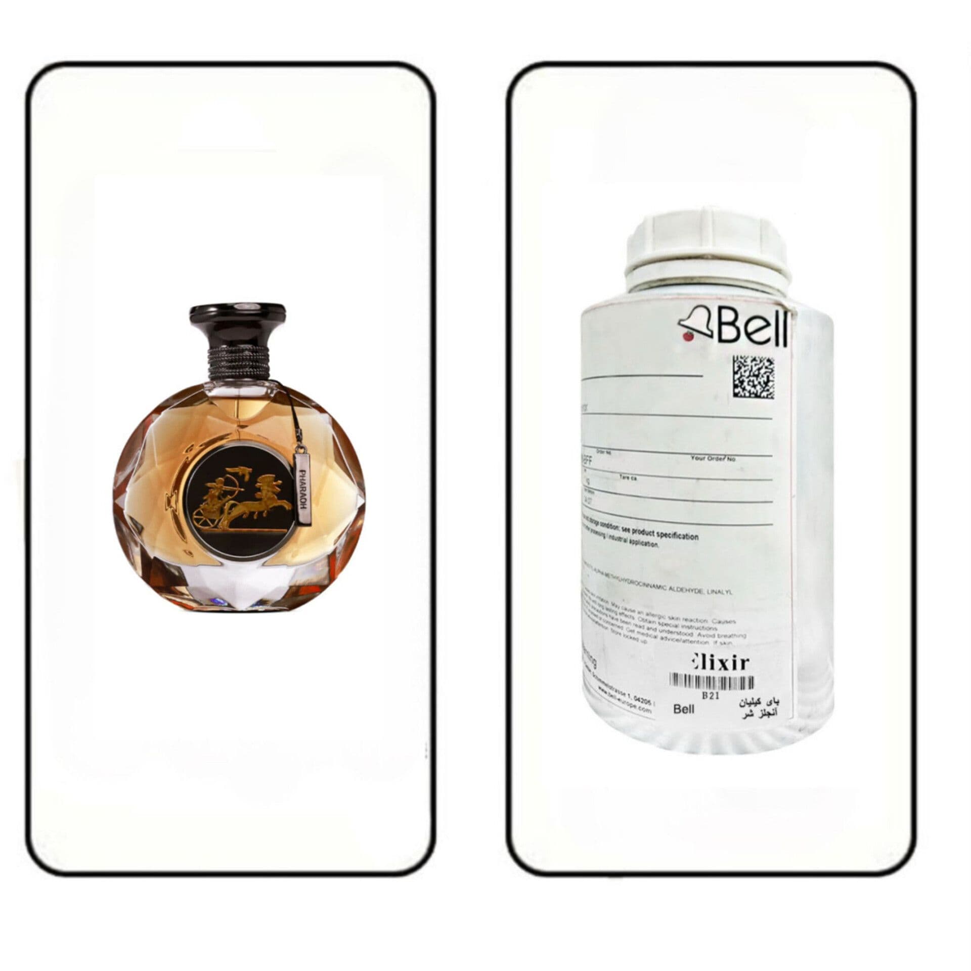 عطر گرمی فرعون برند بل (BELL)