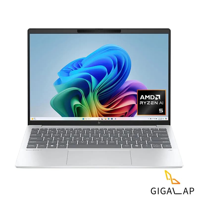 لپ تاپ HP OMNIBOOK 7 Aero مدل Ryzen 7 AI 350w 32GB 1TB SSD AMD 860M VS NPU 13 INCH 2K