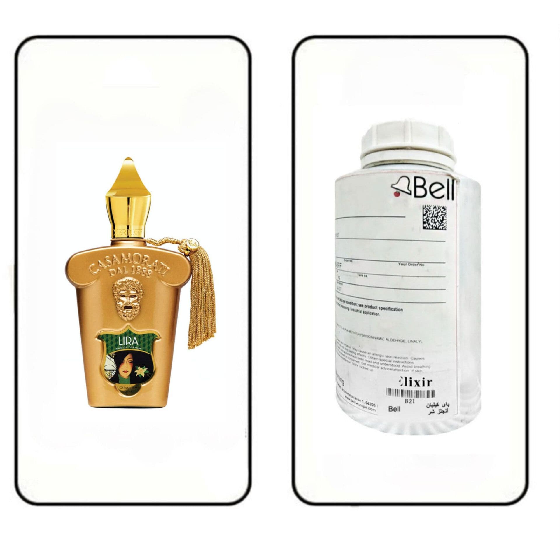عطر گرمی کازاموراتی لیرا برند بل (BELL) — تصویر ۲