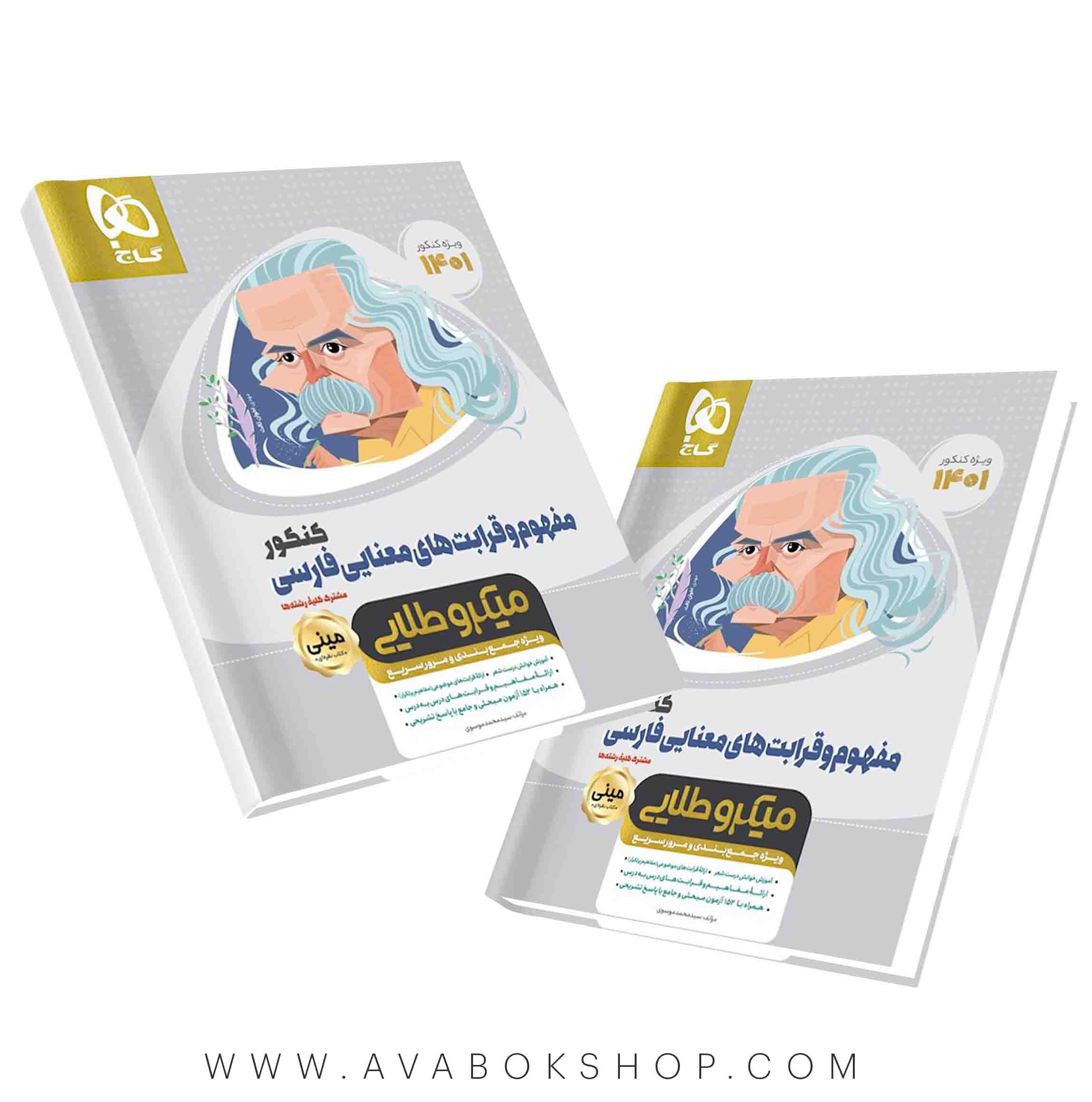کتاب مفهوم و قرابت های معنایی مینی میکرو طلایی گاج