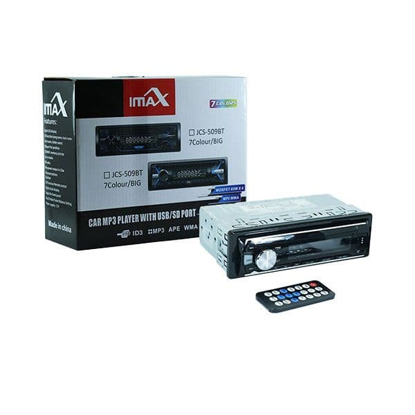 پخش کننده خودرو آیمکس مدل JCS-508BT 7Colour/BIG — تصویر ۵