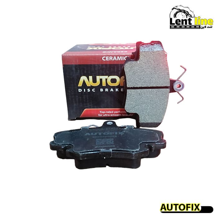 لنت ترمز جلو رنو ساندرو دنده دستی برند autofix — تصویر ۲