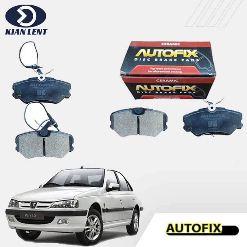 لنت ترمز جلو پژو پارس برند AUTOFIX — تصویر ۴