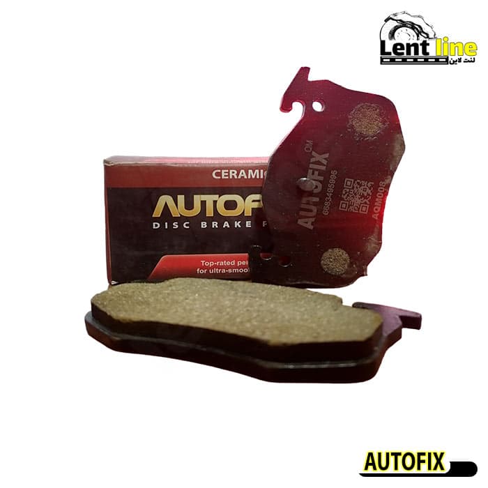 لنت ترمز عقب پژو 207 برند AUTOFIX — تصویر ۲