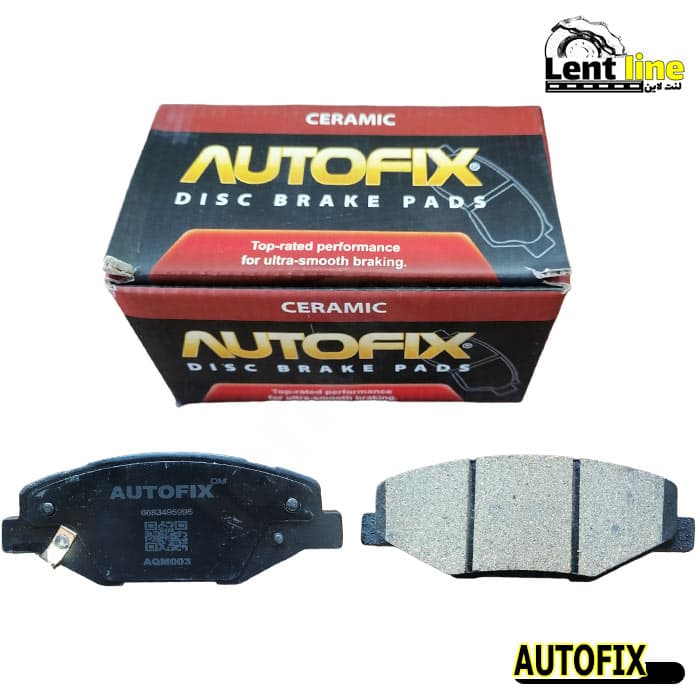 لنت ترمز جلو سمند ef7 برند autofix — تصویر ۳