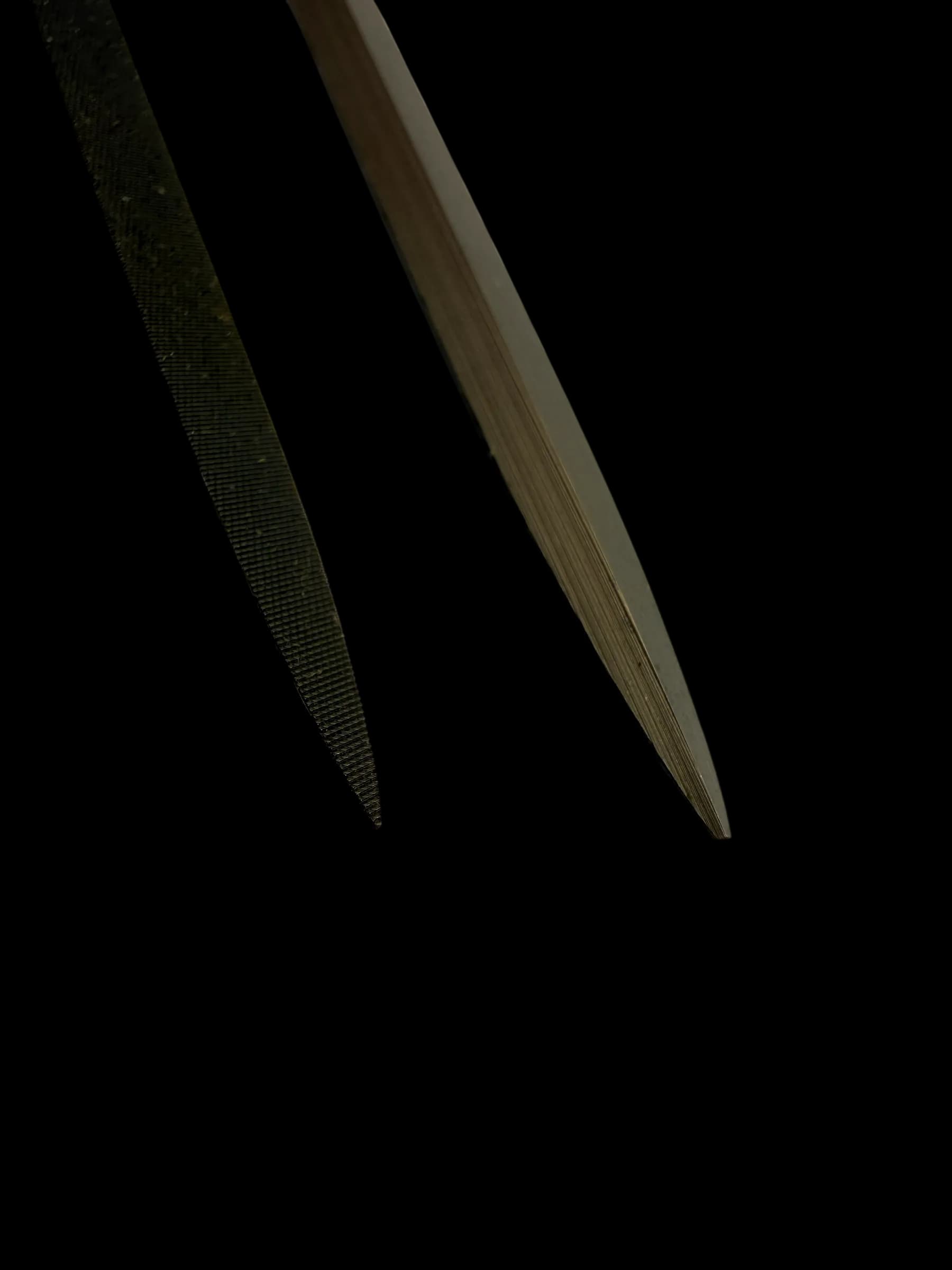 سوهانچه سوییسی 8 اینچ پشت صاف — تصویر ۴