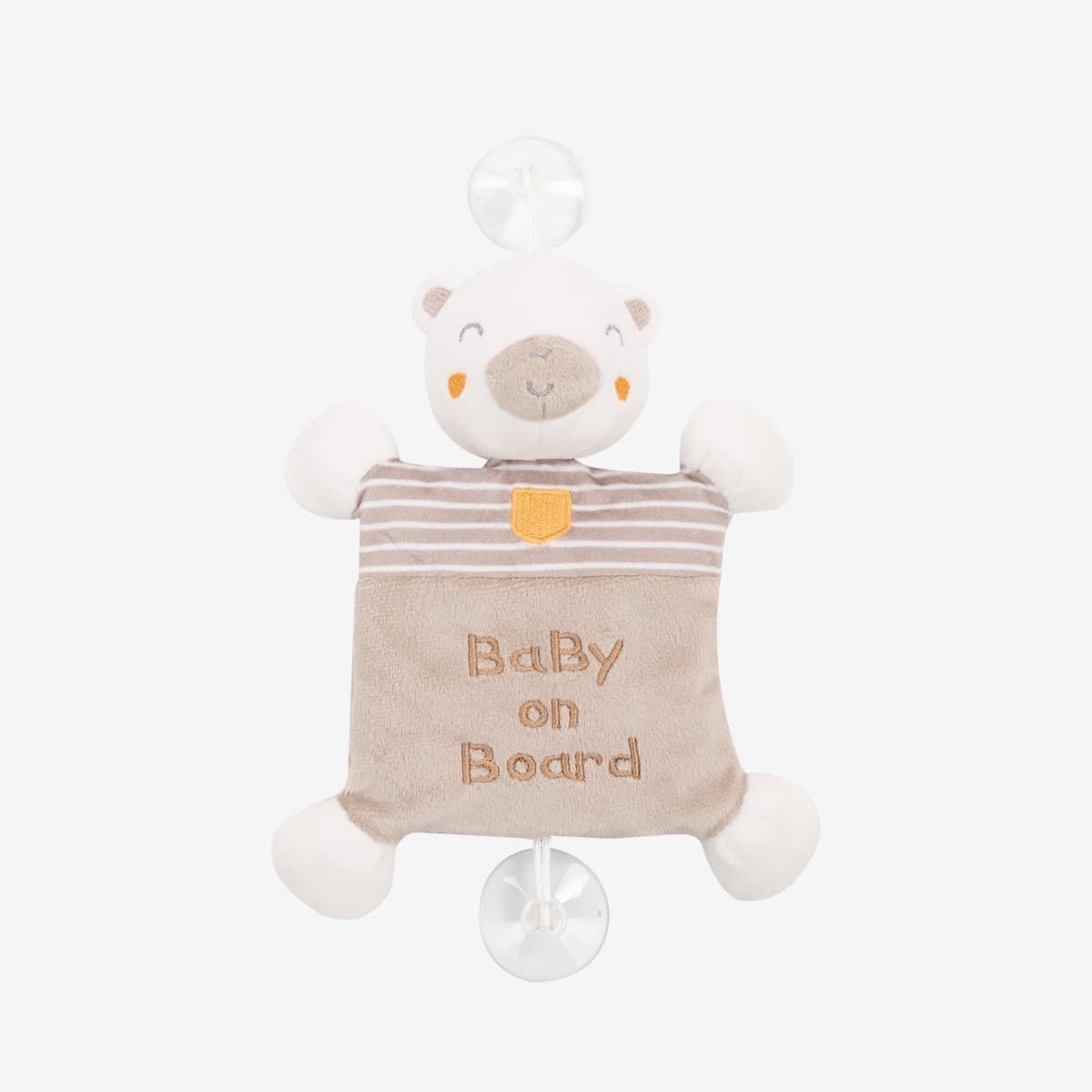 آویز عروسکی (هشدار) baby on board برند کیکابو خرس