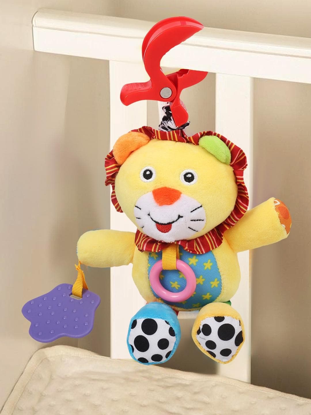آویز کریر نخ کش ویبره دار شیر BABYFANS — تصویر ۲