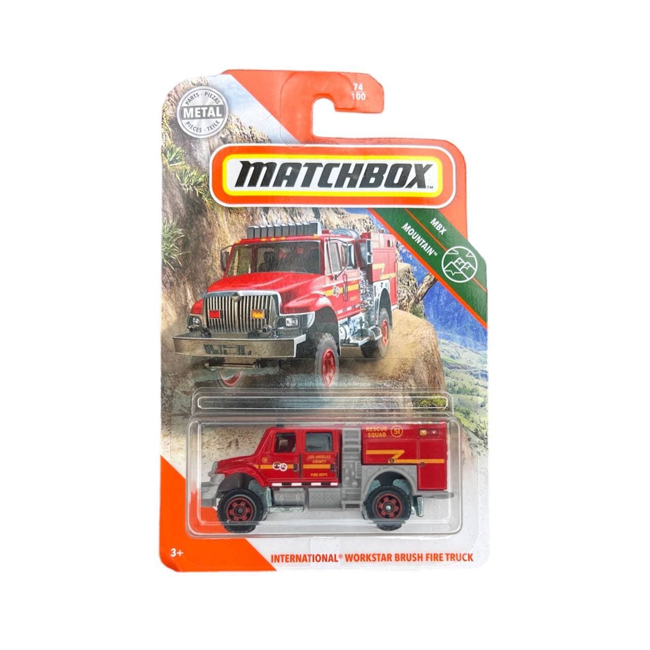 ماشین مچ باکس Matchbox International Brush Fire Truck