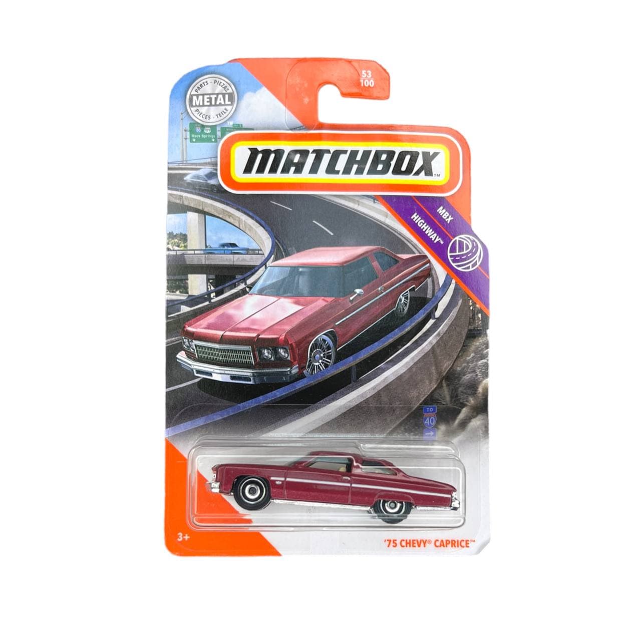ماشین مچ باکس Matchbox 75 Chevy Caprice