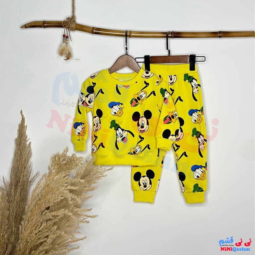دورس بچه گانه میکی ماوس زرد کد 21455
