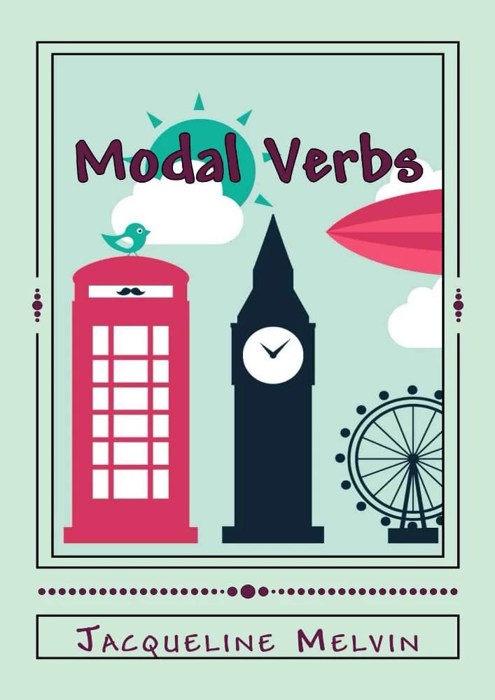 کتاب Modal Verbs Workbook (کتاب تمرین افعال وجهی) نسخه انگلیسی PDF | ژاکلین ملوین
