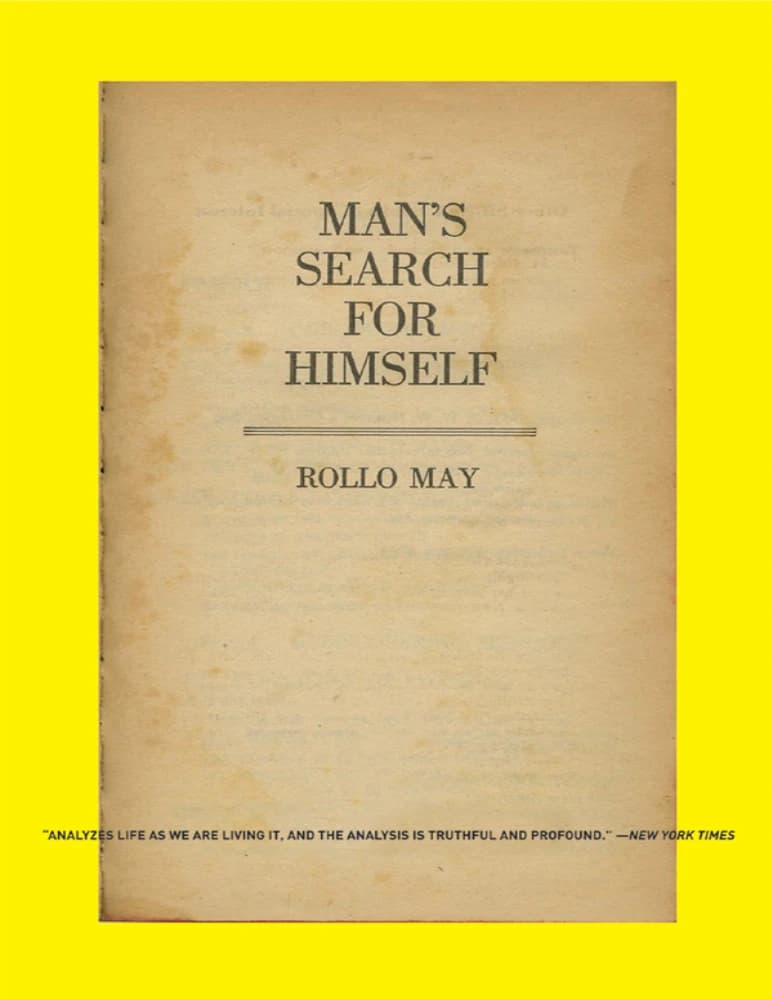 کتاب Man’s Search for Himself (انسان در جستجوی خویشتن) نسخه انگلیسی PDF | رولو می — تصویر ۲