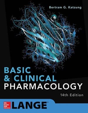 دانلود کتاب Basic & Clinical Pharmacology Bertram G Katzung Fourteenth Edition