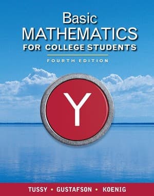 دانلود کتاب Basic Mathematics for College Students 4th Edition