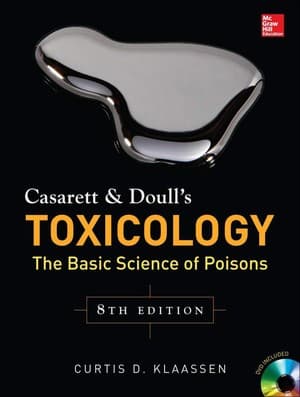 دانلود کتاب Casarett & Doull’s Toxicology The Basic Science Of Poisons 8th Edition