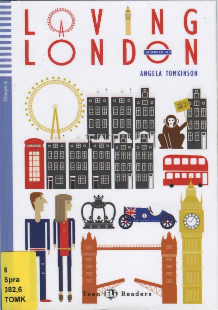 کتاب Loving London (عاشق لندن) نسخه انگلیسی PDF | آنجلا تامکینسون