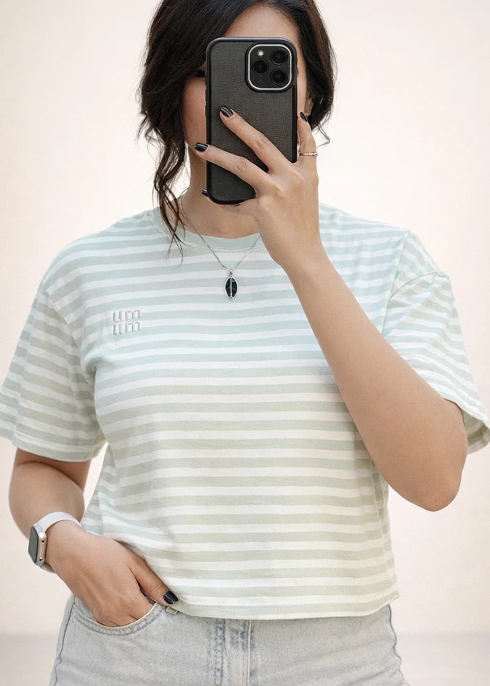 تیشرت کراپ زنانه مدل wct077