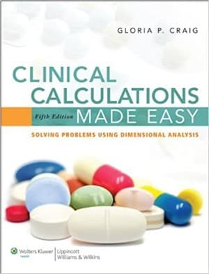 دانلود کتاب Clinical Calculations Made Easy Solving Problems Using Dimensional