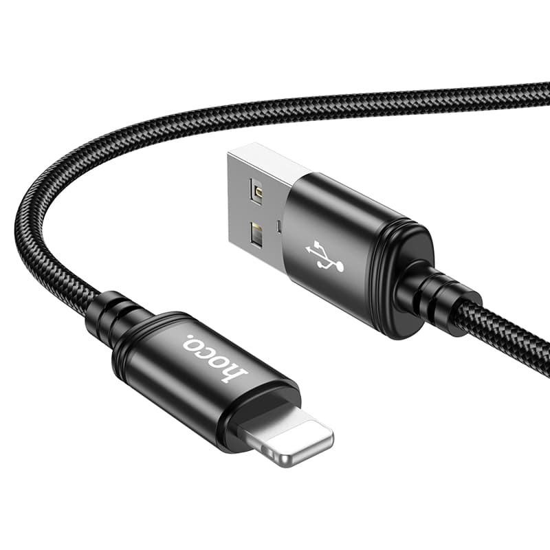 کابل شارژ USB-A به Lightning هوکو مدل X89 طول 1 متر — تصویر ۲