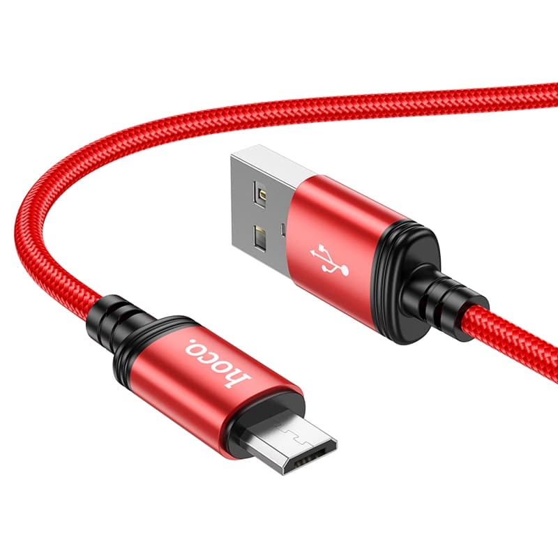 کابل شارژ USB-A به MICRO USB هوکو مدل X89 طول 1 متر — تصویر ۳