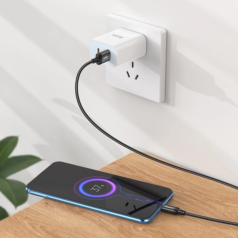 کابل شارژ USB-A به MICRO USB هوکو مدل X89 طول 1 متر — تصویر ۷