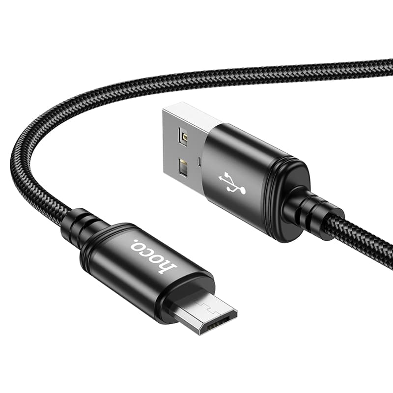 کابل شارژ USB-A به MICRO USB هوکو مدل X89 طول 1 متر — تصویر ۲
