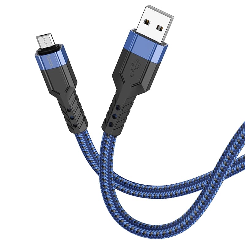 کابل شارژ USB-A به MICRO USB هوکو مدل U110 طول 1.2 متر — تصویر ۲