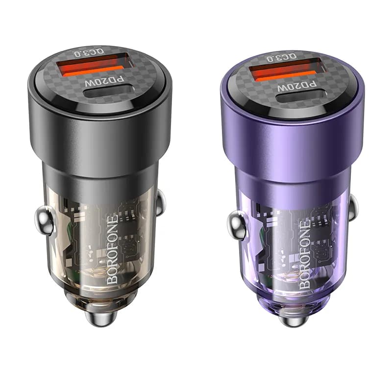 شارژر فندکی 38 وات بروفون مدل BZ20 USB