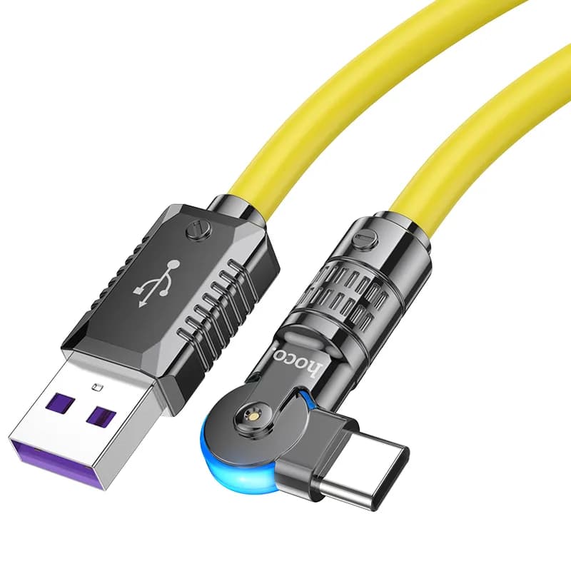 کابل شارژ USB-A به USB-C هوکو مدل U118 طول 1.2 متر — تصویر ۲