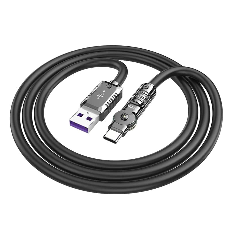 کابل شارژ USB-A به USB-C هوکو مدل U118 طول 1.2 متر — تصویر ۶