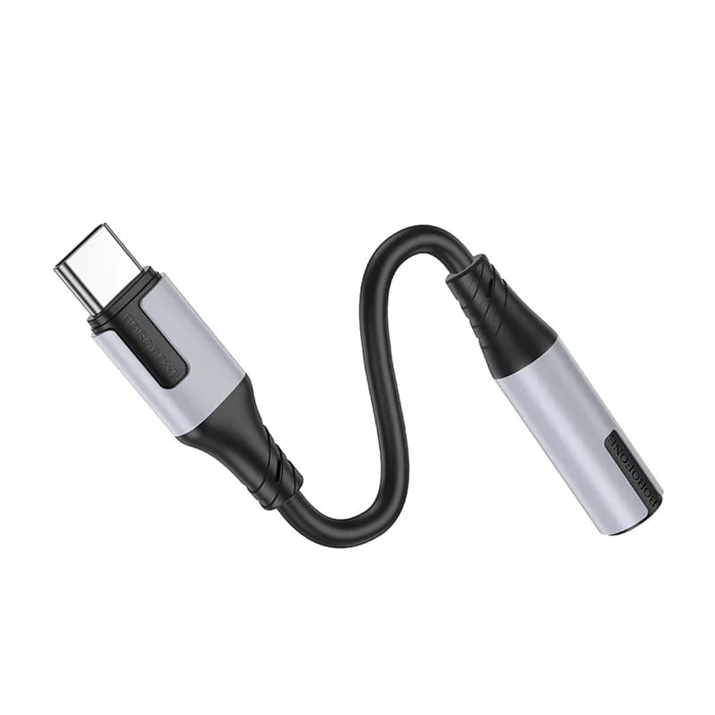 مبدل OTG جک USB-C TO AUX 3.5mm بروفون مدل BV19 — تصویر ۴