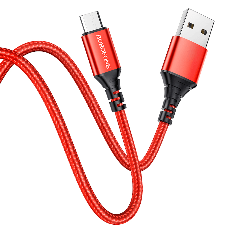 کابل شارژ USB-A به MICRO USB بروفون مدل BX54 طول 1 متر — تصویر ۵