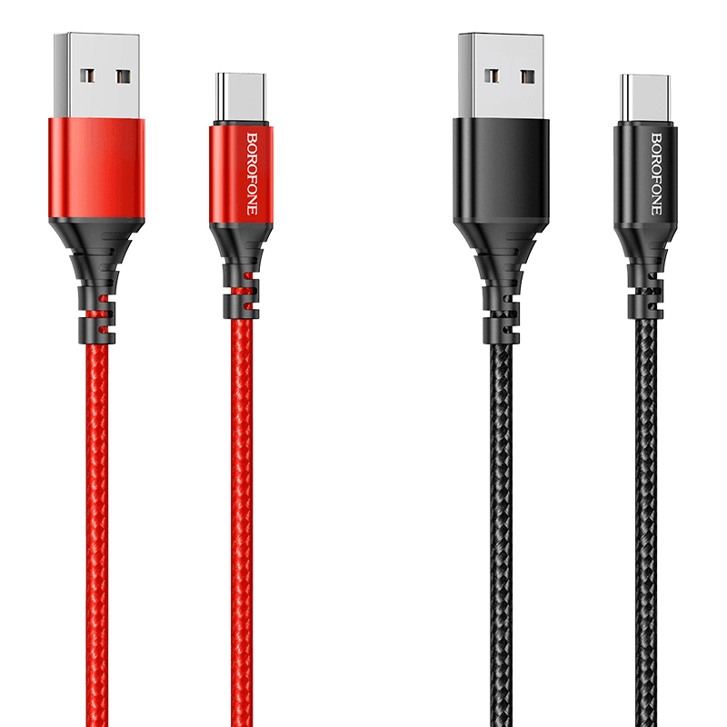 کابل شارژ USB-A به USB-C بروفون مدل BX54 طول 1 متر