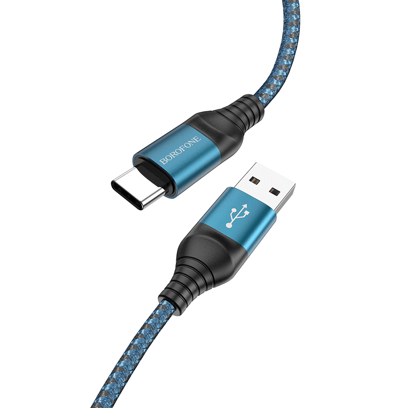 کابل شارژ USB-A به USB-C بروفون مدل BX56 طول 1 متر — تصویر ۳