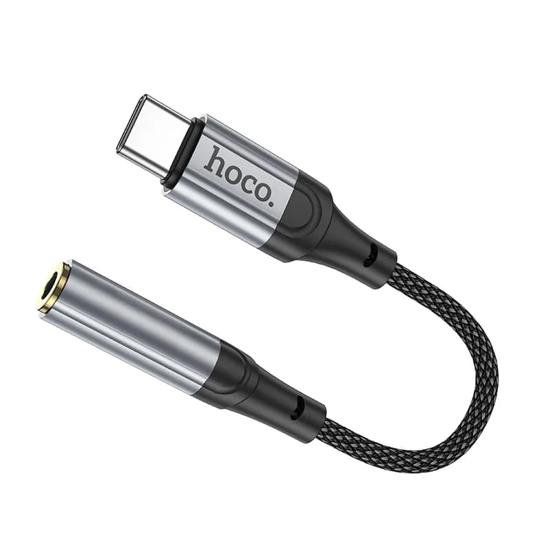 مبدل OTG جک USB-C TO AUX 3.5mm هوکو مدل LS36 — تصویر ۴