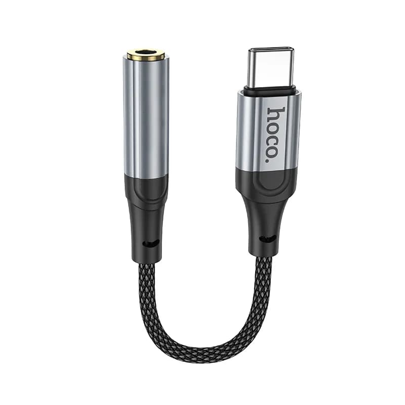 مبدل OTG جک USB-C TO AUX 3.5mm هوکو مدل LS36
