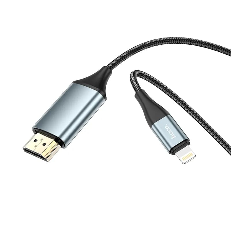 کابل تبدیل HDMI به Lightning هوکو مدل UA15 طول 2 متر — تصویر ۵